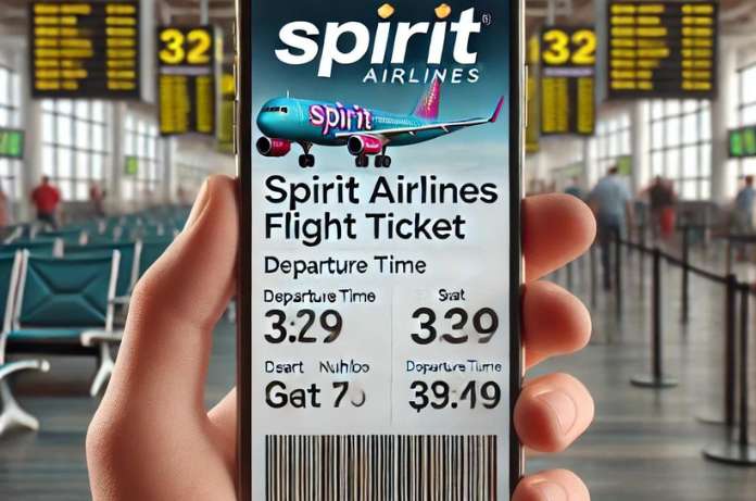 Select booked flight for Cancel Spirit Airlines Flight