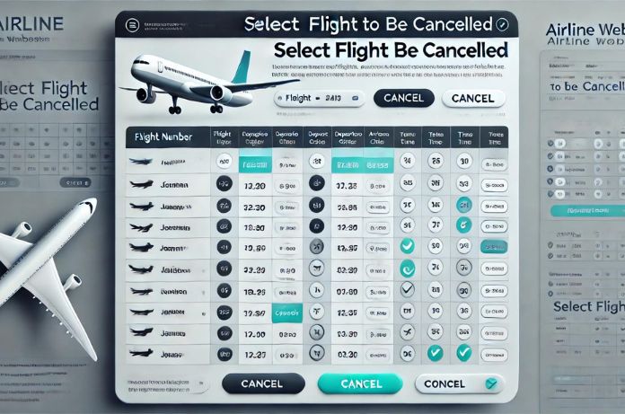 Select flight for Cancel Frontier Airlines Flight